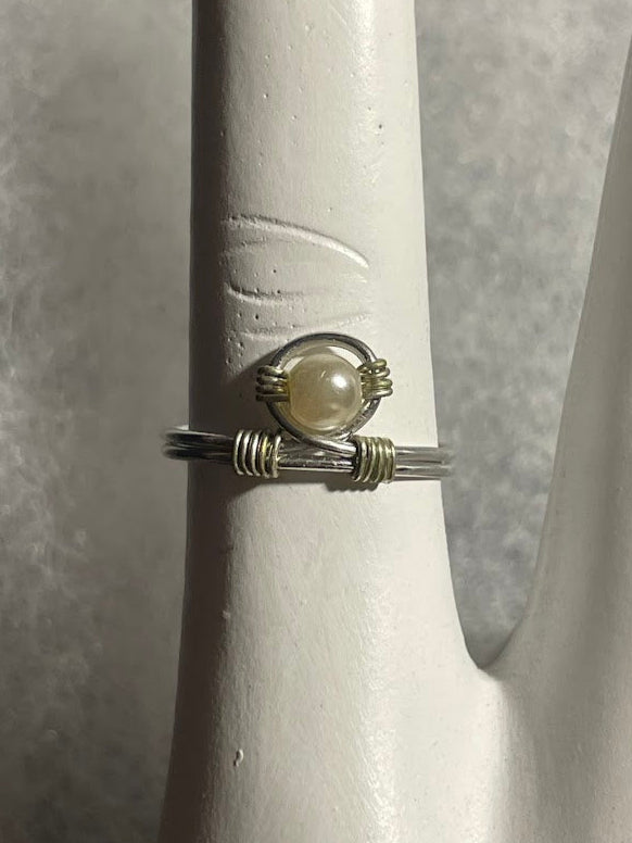 Pearl Ring - Silver