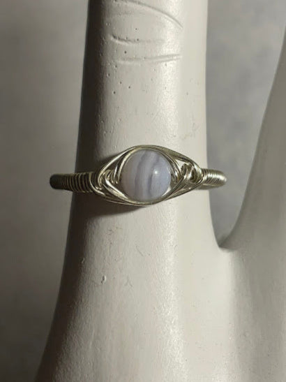 Agate Ring - Silver