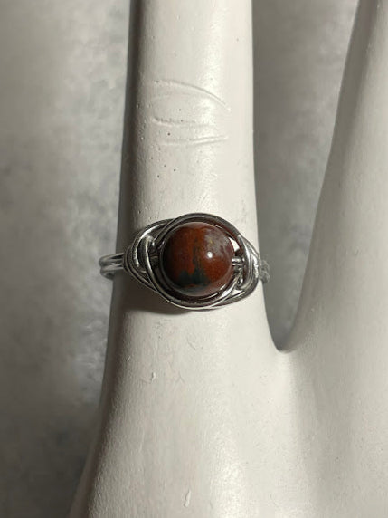 Agate Ring - Silver