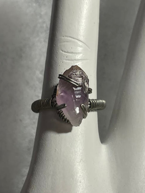 Amethyst Ring - Silver